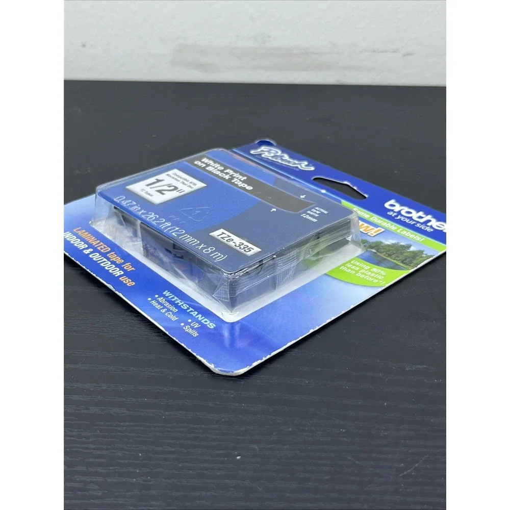 Genuine Brother TZe-335 P-Touch Label Tape 1/2